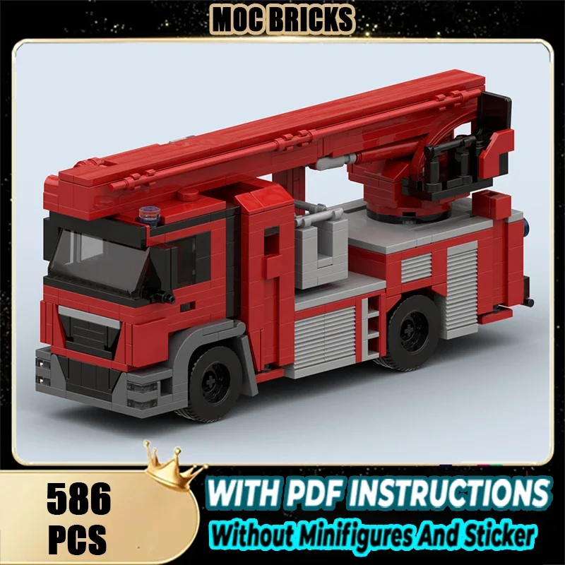 

Moc Building Blocks Arnhem Fire Aerial Platform Технология Модульные кирпичи Модель Подарки Рождественские игрушки Наборы «сделай сам» Сборка!