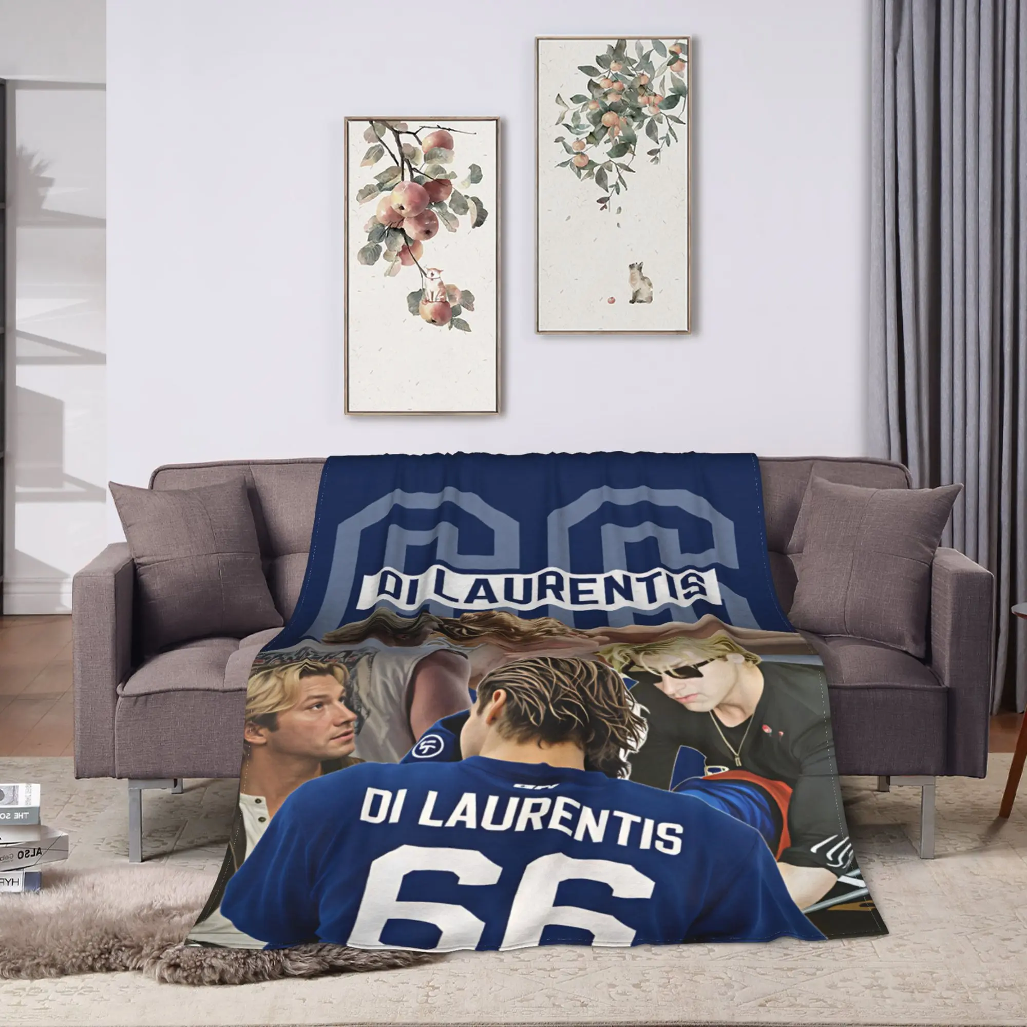 Dean Di Laurentis Super Soft Blanket Off Campus  Picnic Plush Throw Blanket Funny Couch Bed Flannel Bedspread Sofa Bed Cover