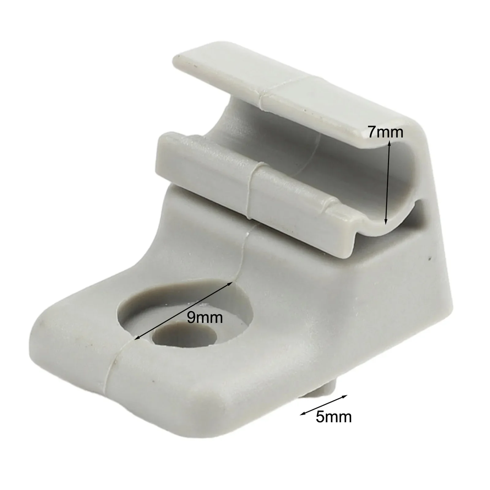 Replacement Sun Visor Mount Clips 2 Pack 97243143 Compatible with For Iveco Vehicle Interior Accessories ABS Material