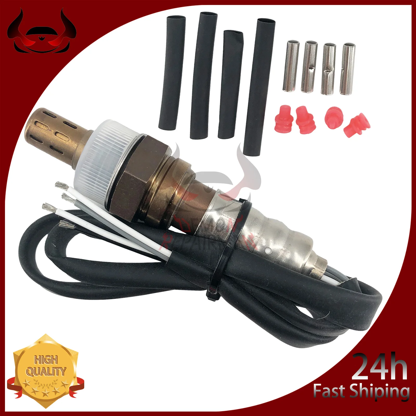 4‑Wire Heated Universal Oxygen Sensor Compatible With Toyota Yaris 1.5L Auris 1.3L 1.6L Dodge 234-4209 0258986507 0258986602