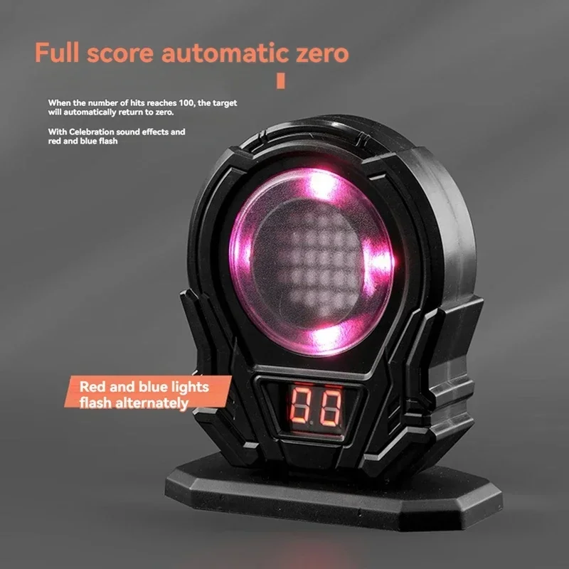 Infrared Induction Electronic Scoring Laser Target Shooting Training Electronic Practice Target Training Toy with Sound Effects