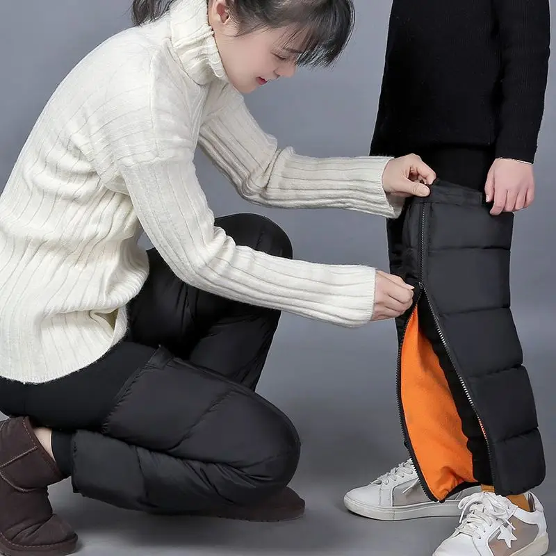 女性用電気自動車膝パッド厚みのあるフリース屋外膝保護保温子供用膝パッド冬