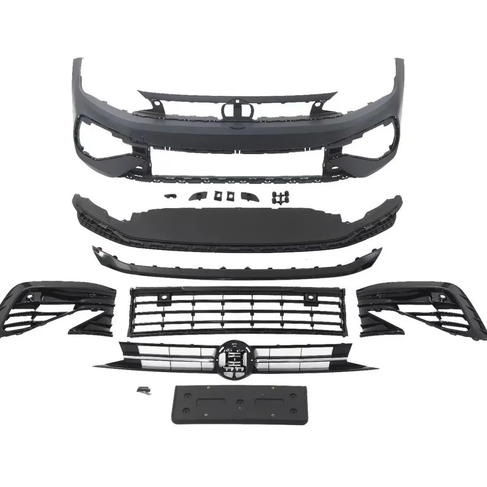 

Car Accessories For Polo Body Kits Guard Protector Front Bumper For VW Polo GTI 2014-2016