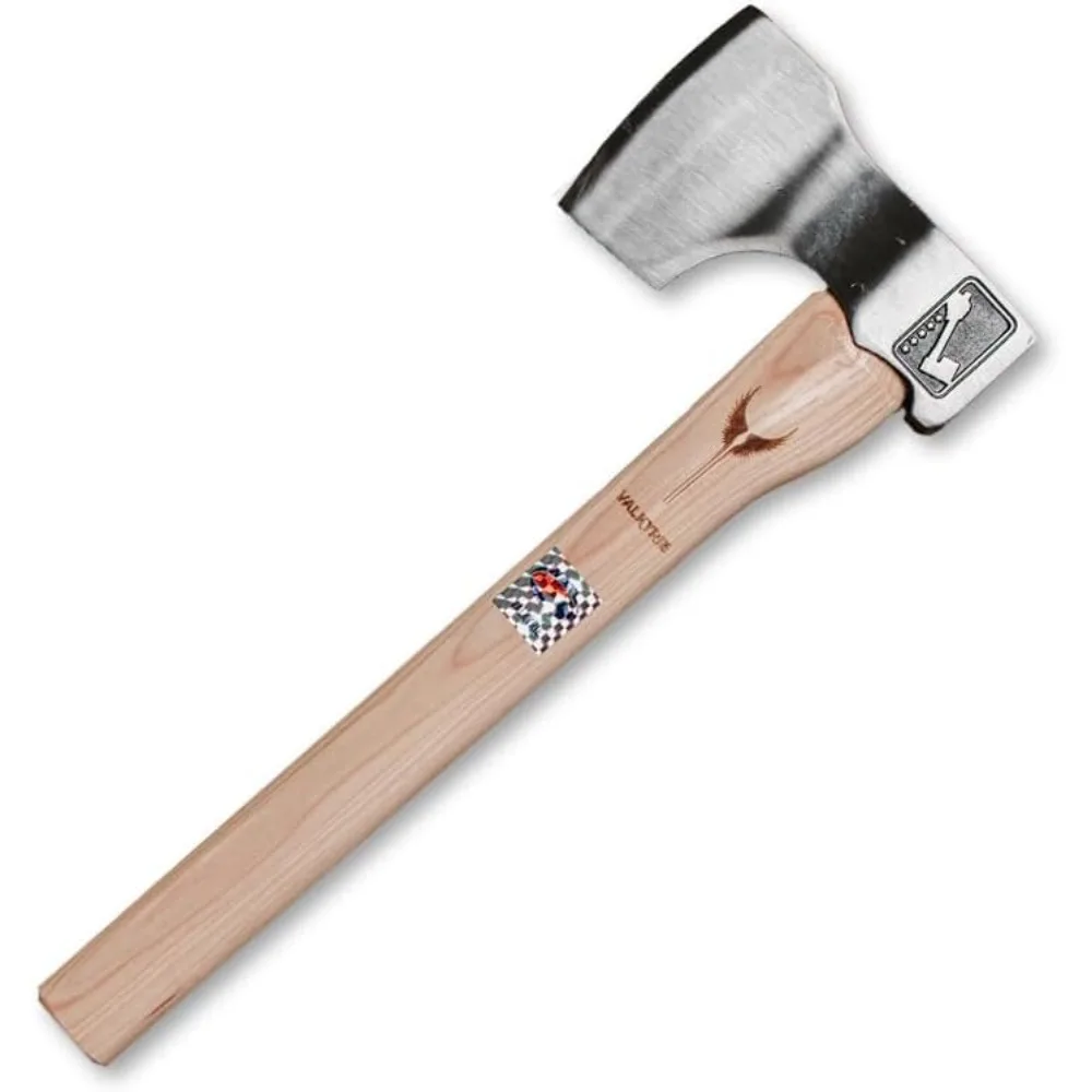

Valkyrie: World Axe Throwing League Premium Competition Throwing Axe with Nylon Sheath and Nordic Engraved Hickory Wooden H