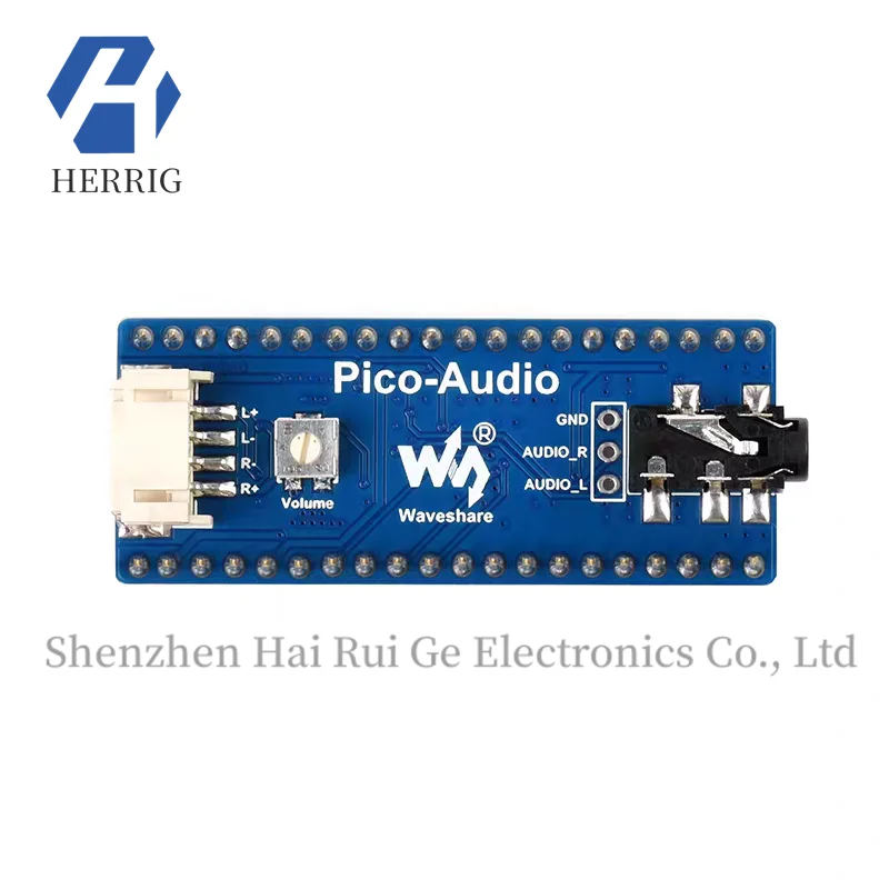 

Micro Snow Raspberry Pi Pico Audio Expansion Board, Output for Headphones/Speakers, I2S Interface, Stereo/Sampling