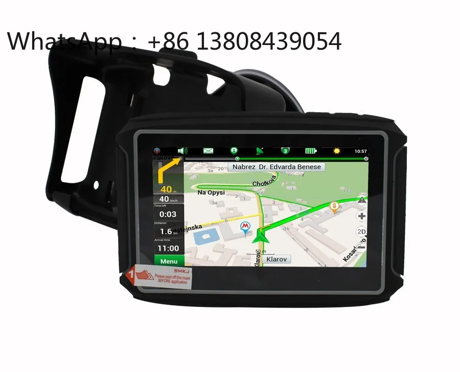 

4,3-дюймовый GPS-навигатор для мотоциклов на WinCE 6 с сенсорным экраном, водонепроницаемый, с бесплатным обновлением карт, гарантия 12 месяцев, MT4302