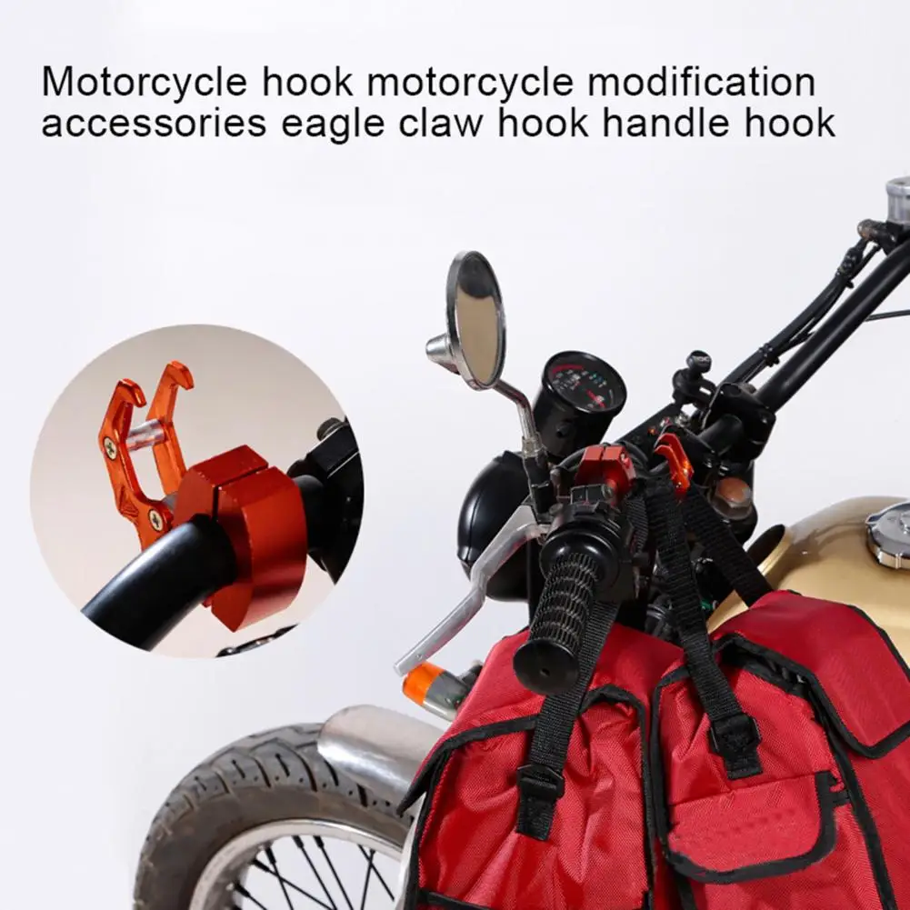 Motorbike Hanger Hook Good Weight Capacity Rust-proof Universal Motorbike Helmet Bag Hook Scooter Holder Motorcycle Supplies