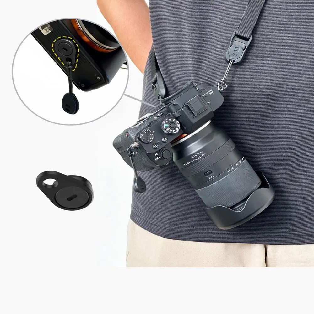 

CHI Camera Base Connector Camera Strap Connector Anti-loosening Expansion Screw with 1/4 Thread