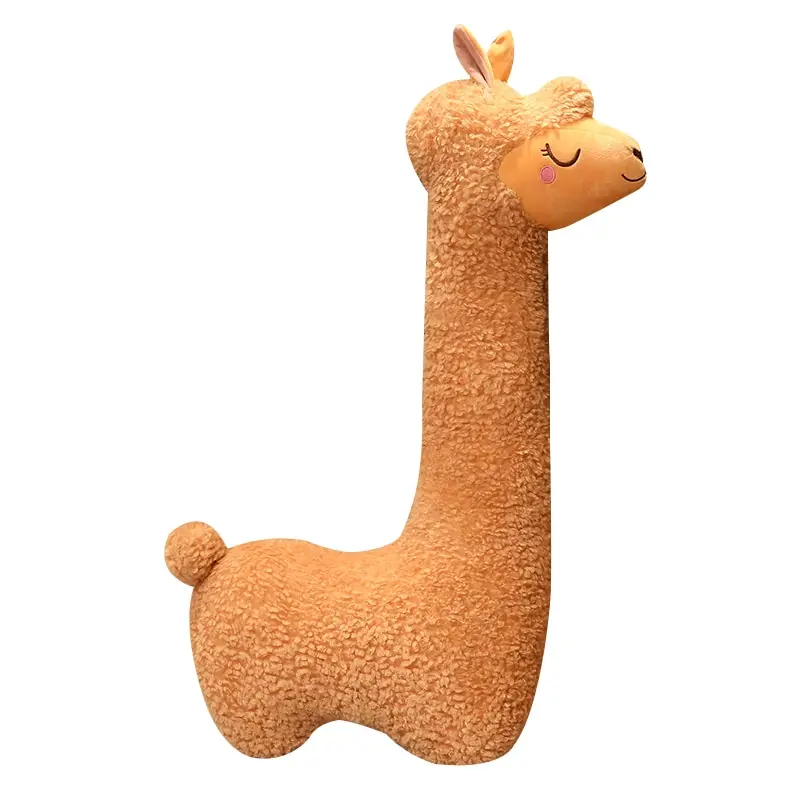 75cm adorabile Alpaca peluche giapponese Alpaca morbido farcito carino pecora lama bambole animali cuscino per dormire casa letto Decor regalo