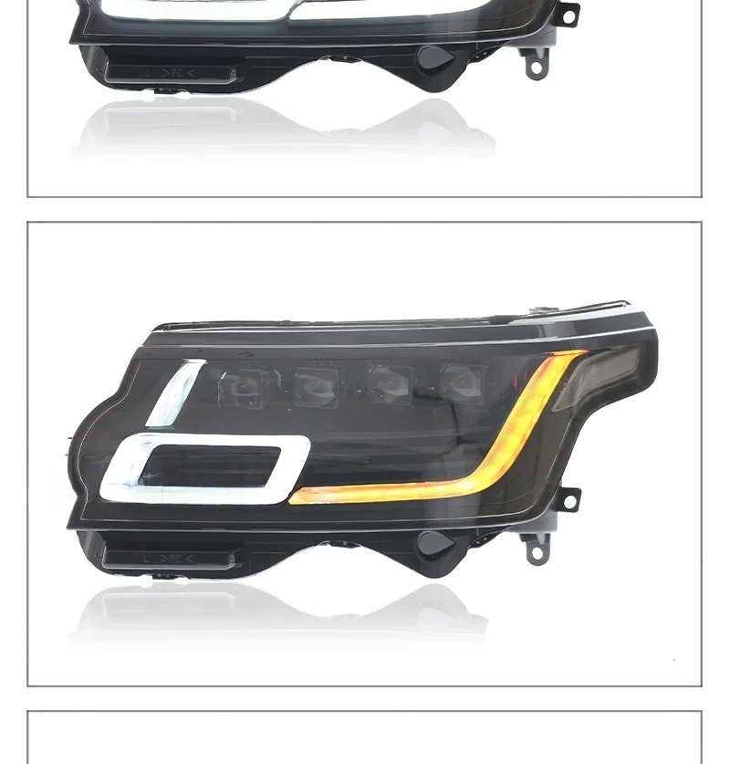

for Land Rover Range Rover Administrative Modifications Headlight Assembly 13-17 matrix Lens Model Old to New