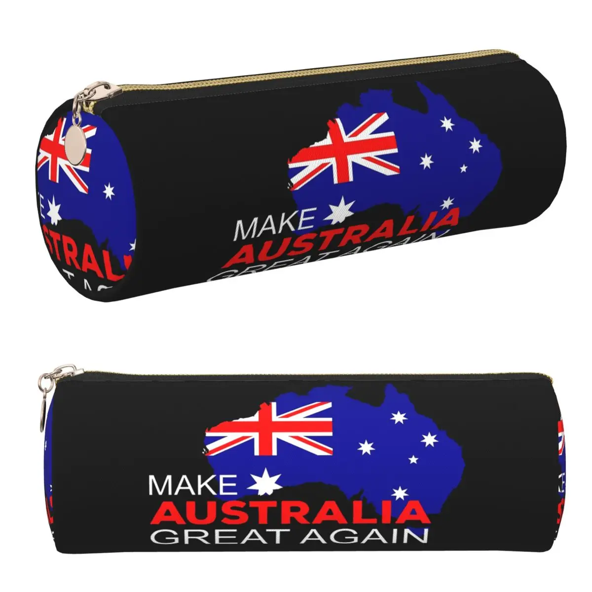 Make Australia Great Again Pencil Cases Pencil Pouch Cylinder Pen Box Pencil Bag for Studen Gifts