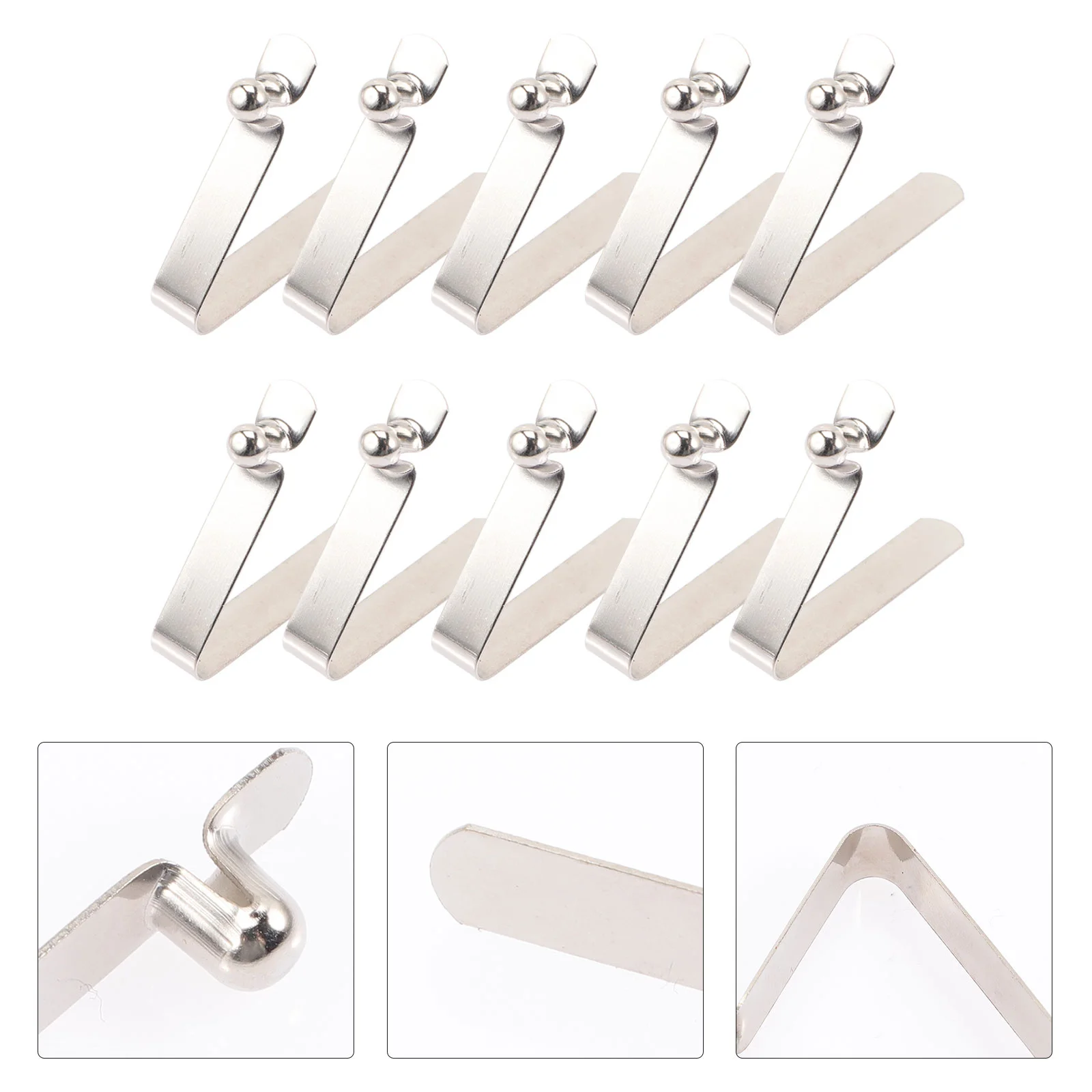 20Pcs Kayak Paddle Spring Boat Snap Clip Buckle for Diy Compression Spring tent clip v shape snap clip