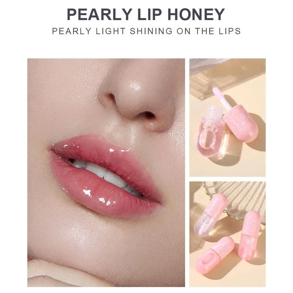 Moisturizing Color Changing Lip Oil Gloss Peach Lip Primer Plumper Tint Serum Hydrating Lip Makeup Cosmetics Lip Care O5j2