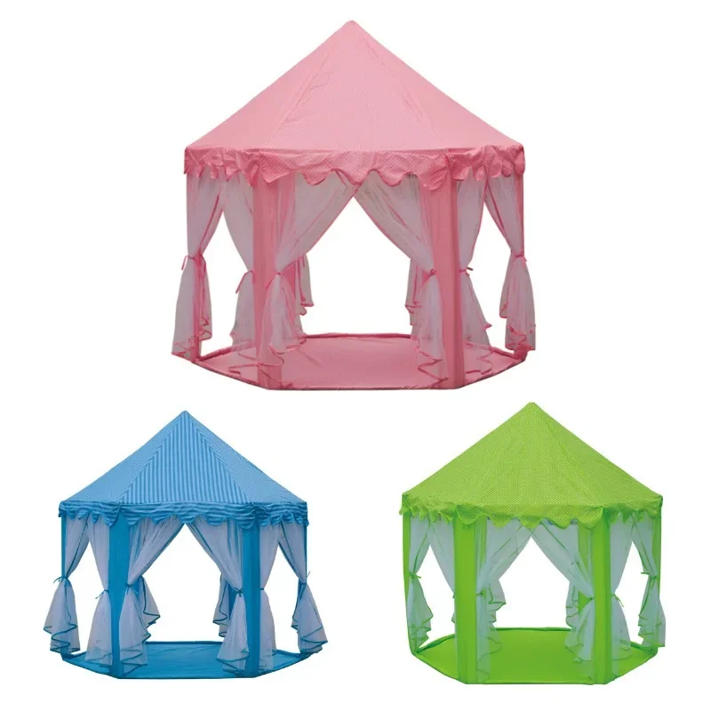 Portable Children's Tent for Kids Tent Toys Girls Princess Castle Tipi Infantil Children's House Vigvam Teepee Baby Tent Gifts