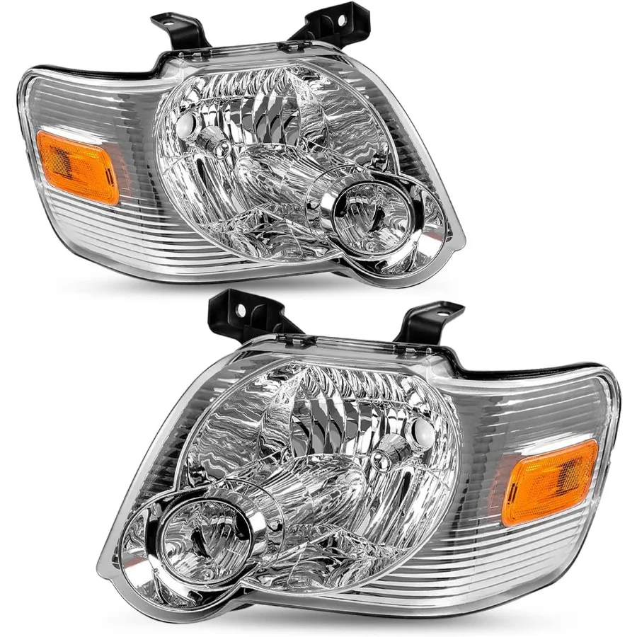 

Headlight Assembly Fit for 2006-2010 Explorer OE Style Headlamp Replacement Passenger and Driver Side