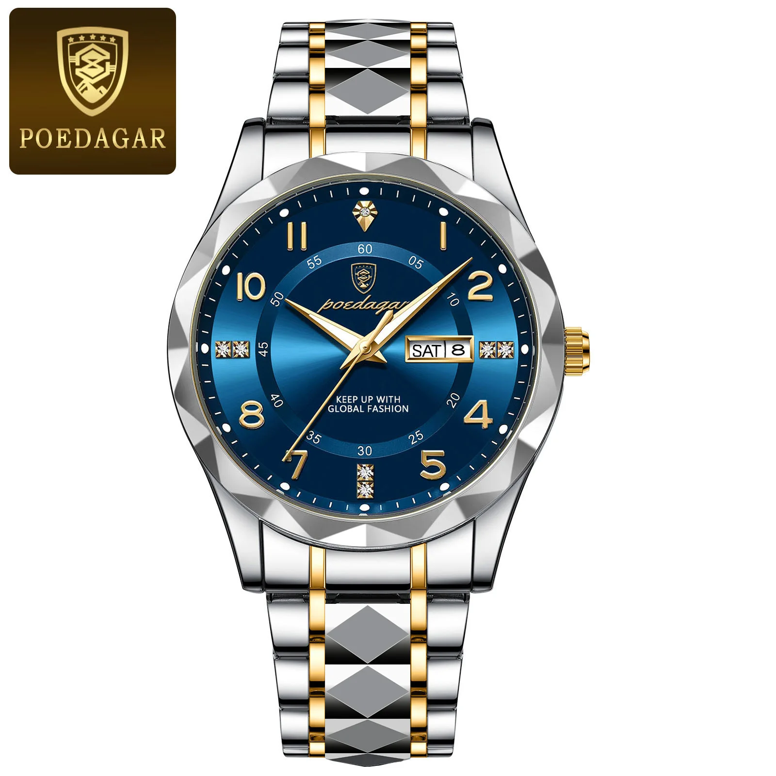 

New Men'S Luxury Quartz Wristwatch, High-End Men'S Watch, Luxury Men'S Watch, Stylish Quartz Watch, Chronograph.