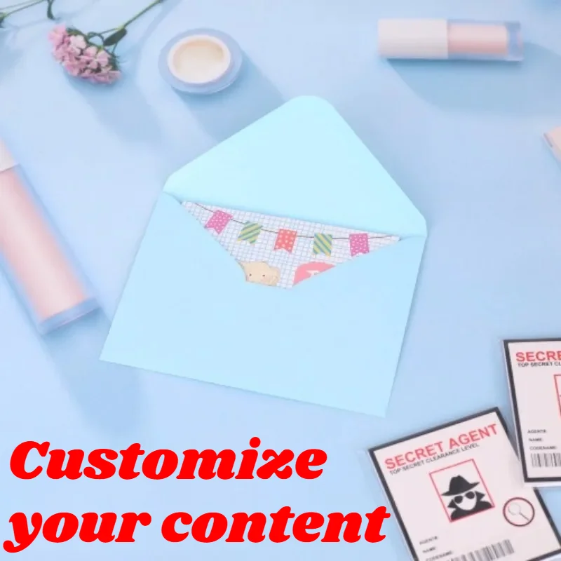 

10 PCS 32.4x22.9cm Custom Double Sided Offset Paper Envelopes with Full Color Printing