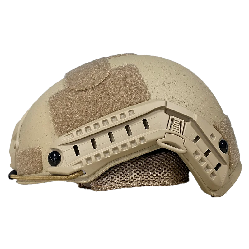 Tactical Helmet Cutting 100%UHMW-PE Ballistics Helmet Wendy Lining NIJ IIIA9mm .44Fast Helmet Rapid Trajectory Helmet