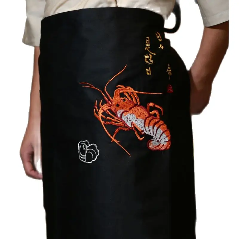 

japan Cuisine Waiters broderie Aprons Chef Apron sushi Restaurant Food Service Accersories aprons