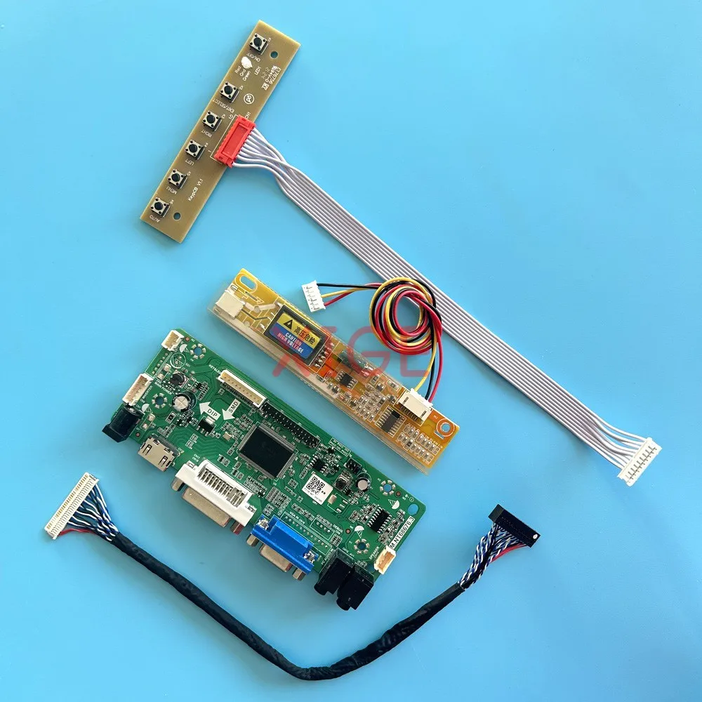 

Плата контроллера драйвера ЖК-дисплея подходит для HV150UX1 IAUX14 ITUX97C N150U3 1600*1200 1CCFL 30-контактный комплект LVDS DIY экран HDMI-совместимый VGA DVI