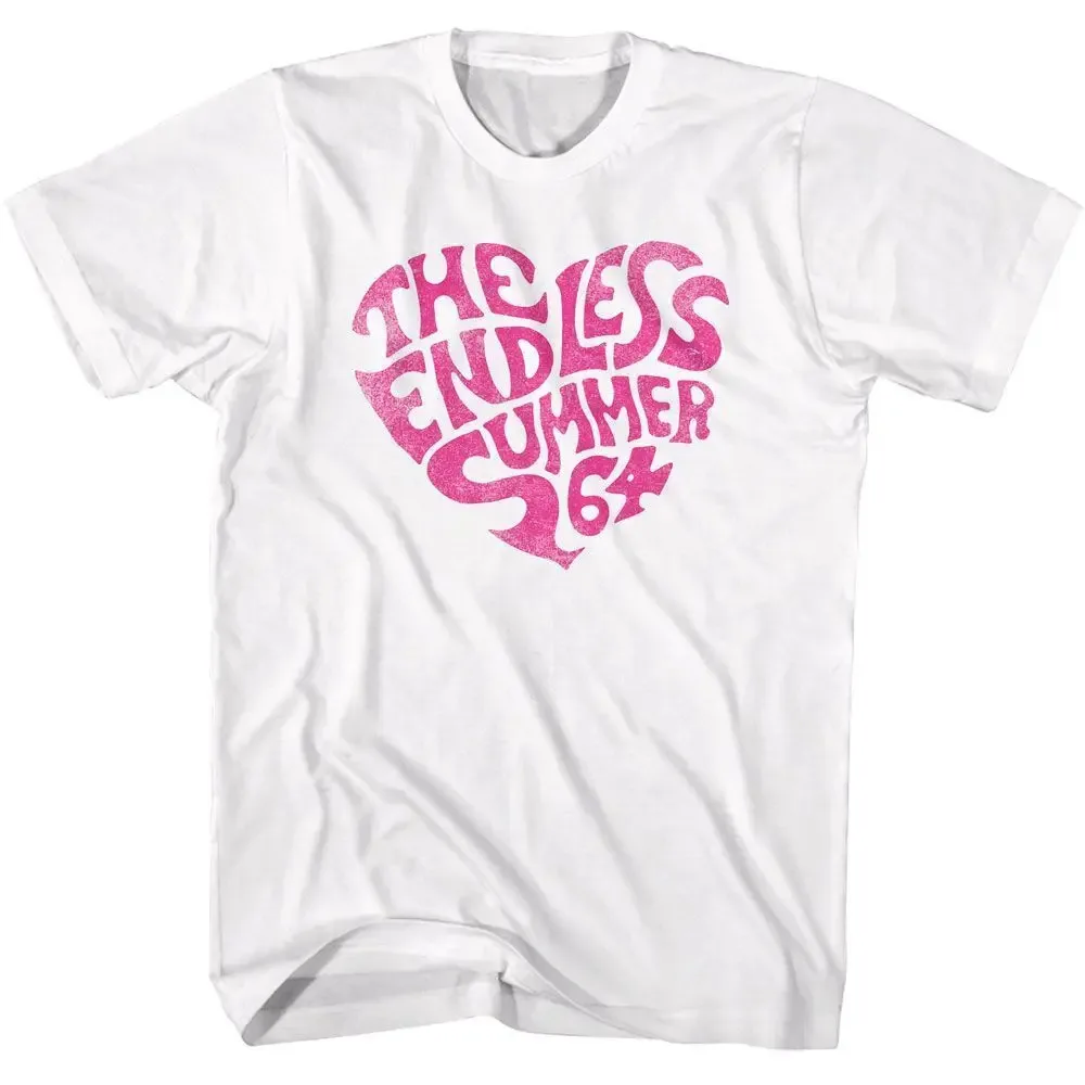 Bruce Brown Films Endless Summer Heart Movie T Shirt