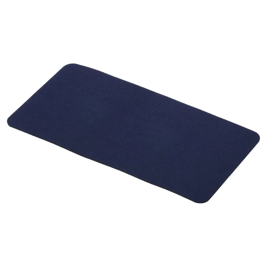 

Desk Mat Protector Felt Dual Side Mouse Pad Writing Blue 30x60