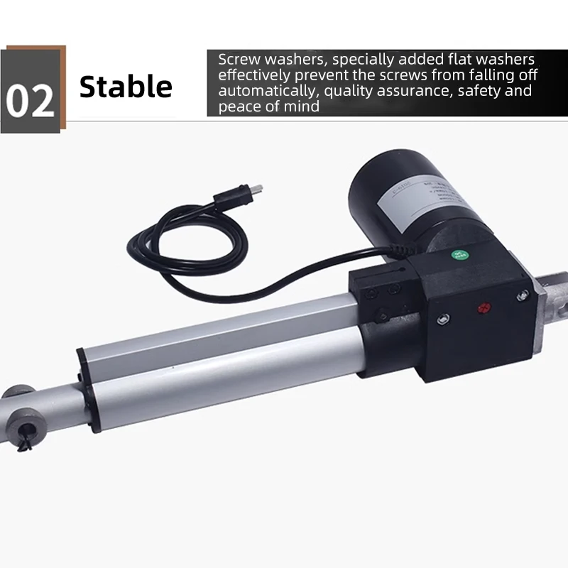 Imagem -05 - Industrial Alternativo Push Rod Motor Atuador Linear Telescópico Rod Motor Reclinável 6000n 30 mm 50 mm 100 mm