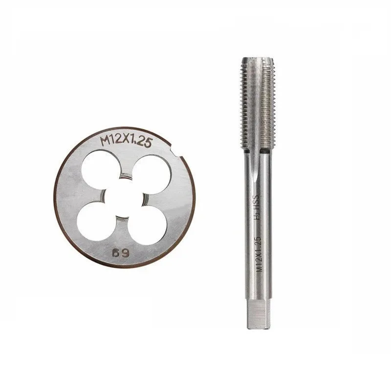 Imagem -04 - Mão Direita Métrica Tap Die Grupo Máquina-ferramenta Rosca Interna e Externa Tapping Ferramentas de Reparo de Rosca M13-m24 Pcs