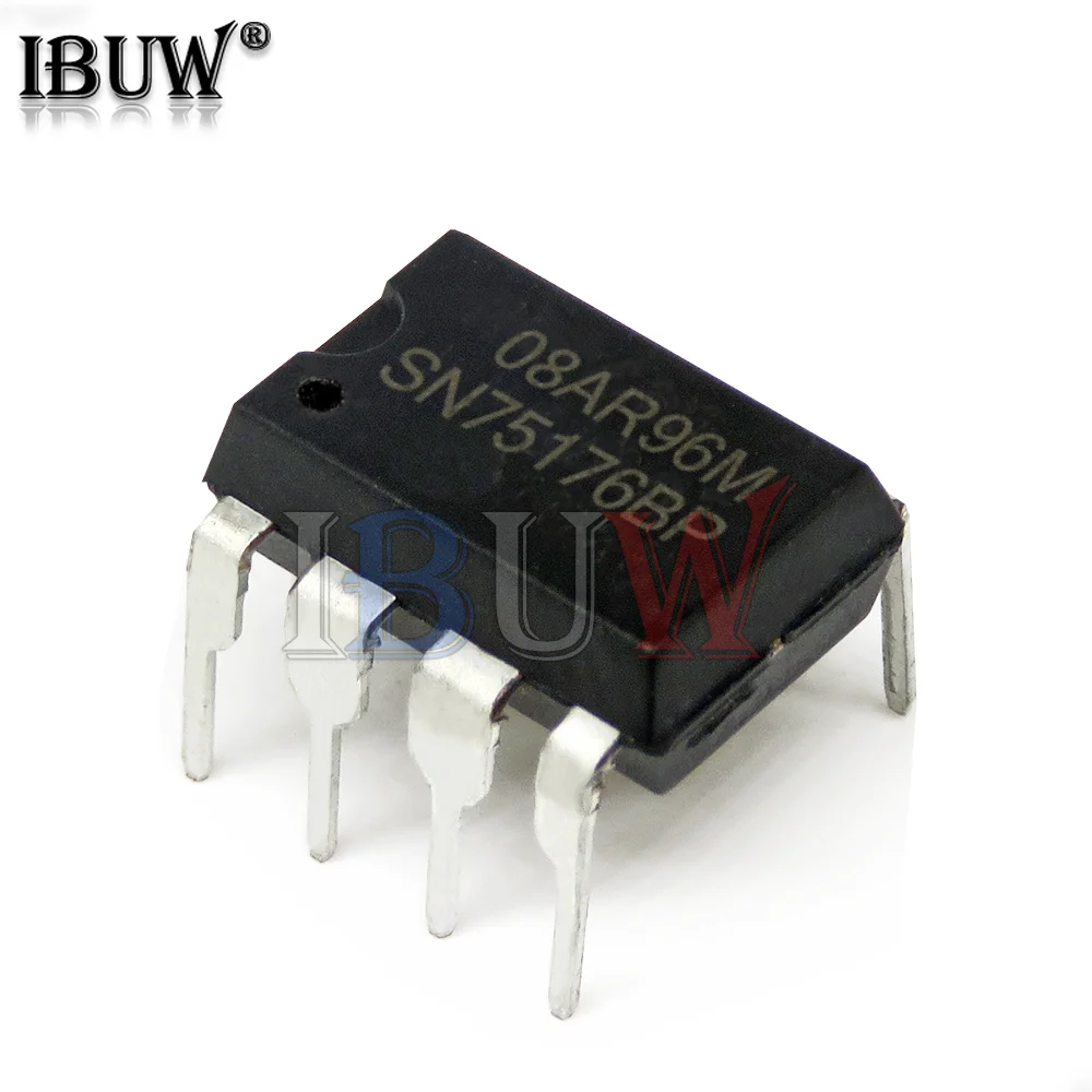 10PCS SN75176BP DIP8 SN75176 DIP 75176 Bus transceiver