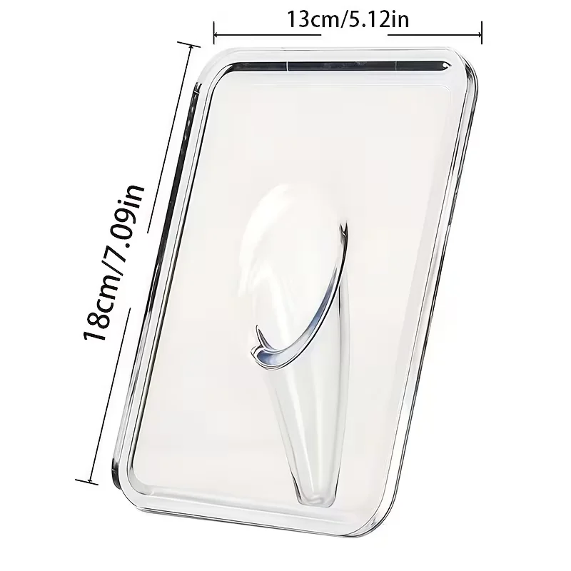 1pc Clear Rectangular Acrylic Vase with Frame Structure, Modern Elegant Decor for Home & Office, Perfect Holiday Gift