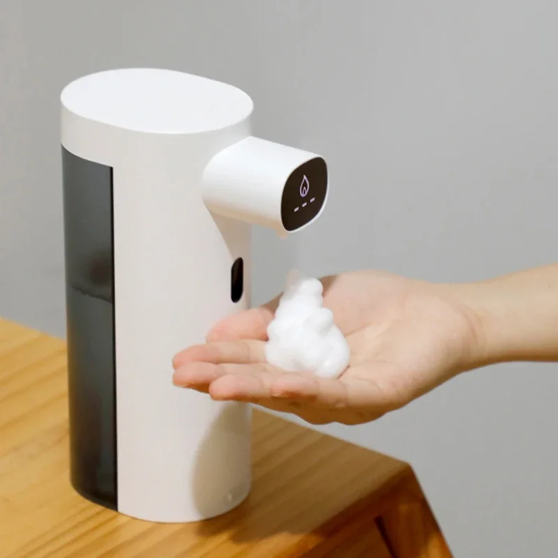 Dispensadores de jabón de espuma, dispensador de jabón Liuid de inducción automática, Sensor doméstico sin contacto, USB, máquina de lavado de manos impermeable, nuevo