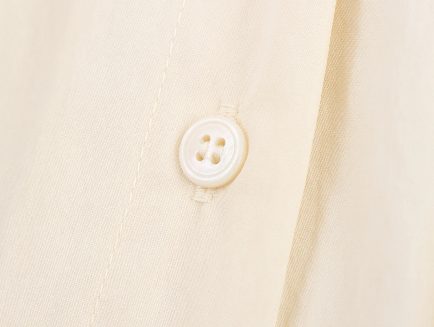 Women Ivory Puff-Sleeve Shirt Dress  Bow Belt  Button-Front Midi Length Casual Dresses