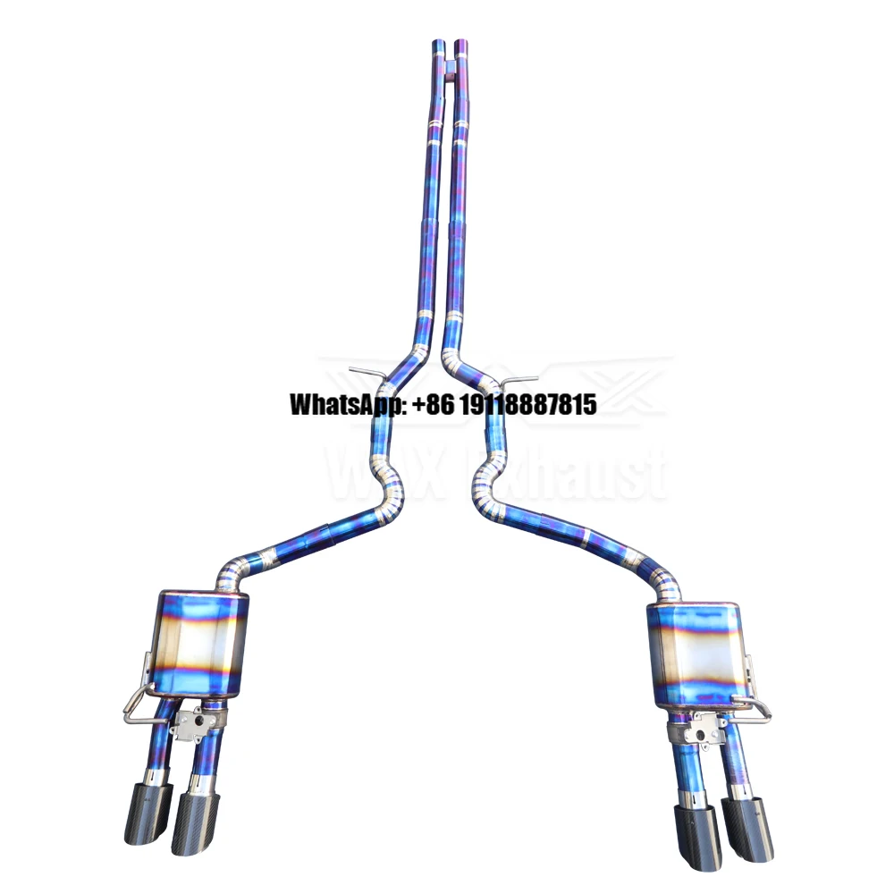 

Factory Catback Performance Titanium Exhaust System Exhaust Pipe Car Exhaust for Porsche Panamera 970 2.9T 4.0T