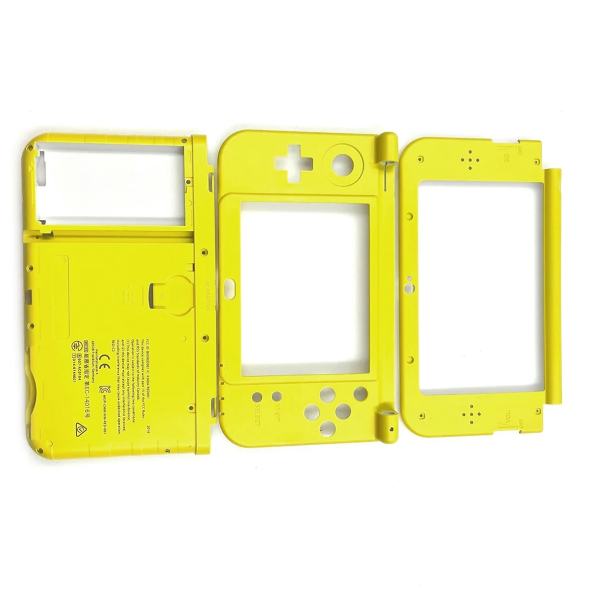 Dependable-For Nintendo NEW 3DS LL/XL Replacement Housing Shell Kit Top Middle Frame Faceplate Console Case