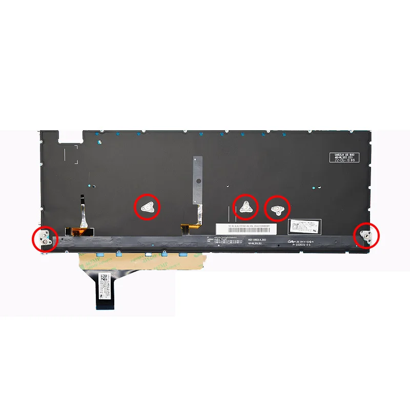 استبدال الولايات المتحدة/RU الروسية لوحة المفاتيح ل ASUS Zenbook 14 OLED UX3402 UX3402ZA UX3402VA Zenbook S 13 OLED UM5302T UM5302TA الخلفية