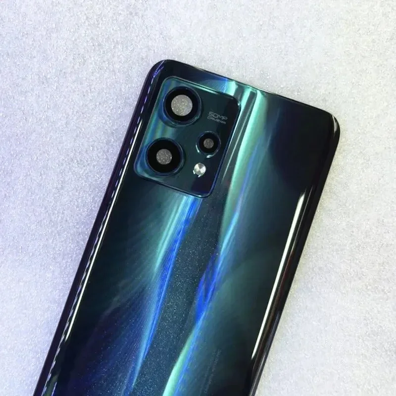 For OPPO Realme 9 Pro Plus 5G RMX3392 RMX3393 Battery Back Cover  Housing Case With Camera Lens Panel Rear