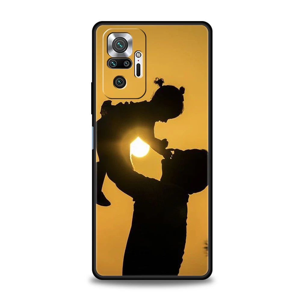 Coque de téléphone Super maman papa, étui souple en TPU pour Xiaomi Redmi Note 14 13 12 10 11 Pro Plus 14C 13C 12C 10C 9C 5G