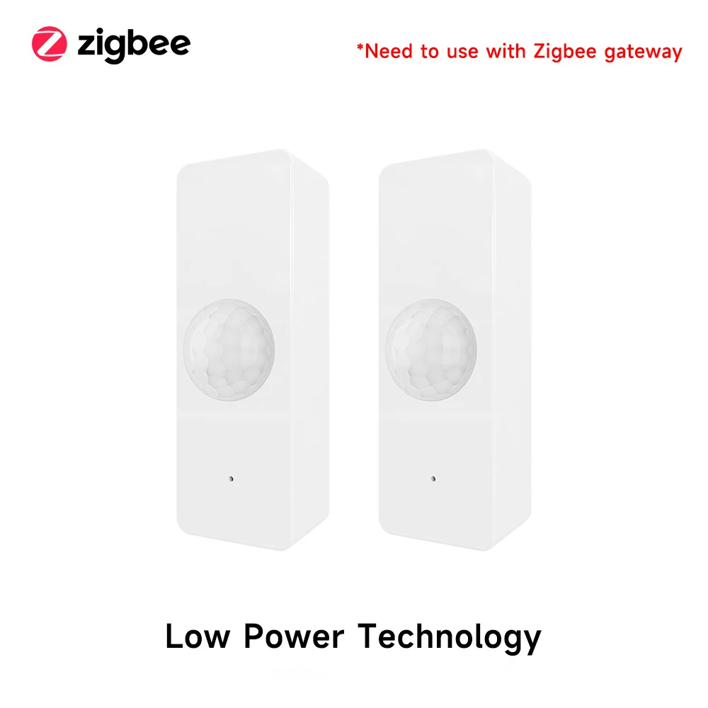 Tuya WiFi Zigbee PIR-bewegingssensor Smart Home Menselijk lichaam Infrarooddetector Beveiliging Smart Life Werkt met Alexa Google