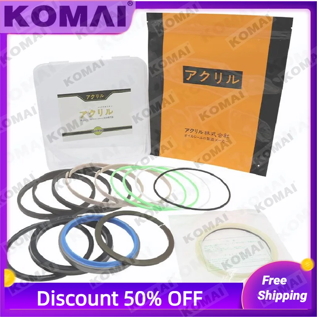 

SK200-8 Excavator Hydraulic Cylinder Boom Seals Kit YN01V00151R300 for Hydraulic Cylinder Repair Kit