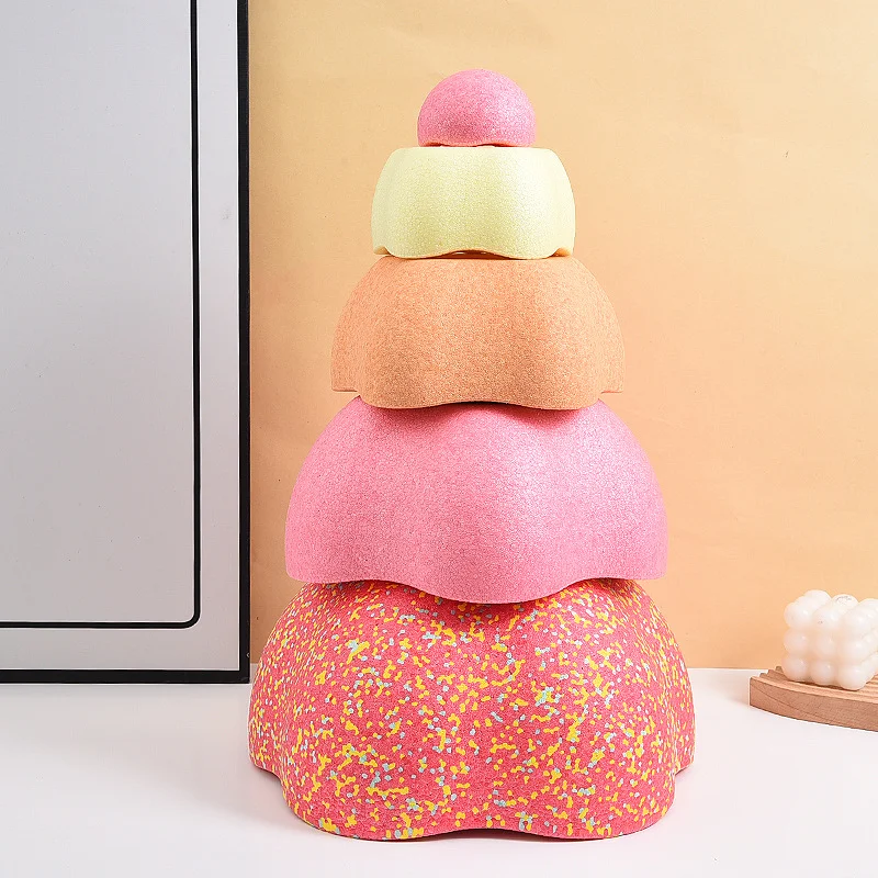 New Kids Balance Stapstones Toys Sensory Integration Foam Toys Stapstenenens Sports Balance stones