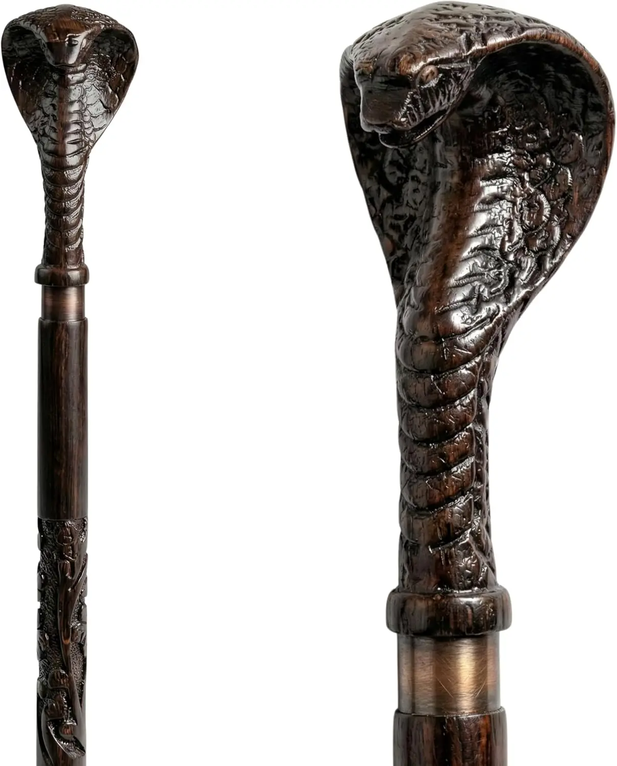 

Эргономичная трость с удобной рукояткой из дерева - прочная опорная палка для мужчин, женщин и пожилых людей