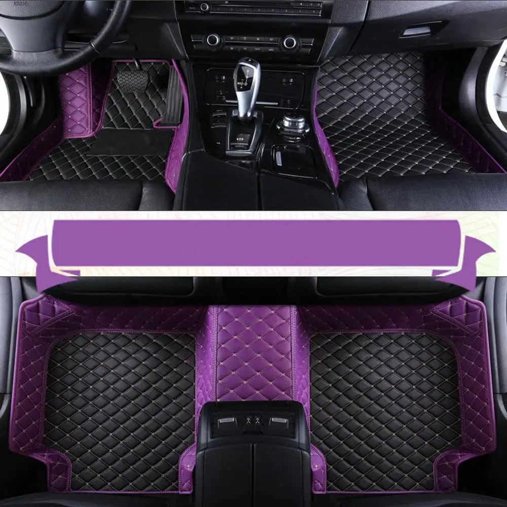 Custom Car Floor Mats For Ford Focus MK3 2012-2018 Automobile Carpet Cover Interior Accessories Protective Pad Parts