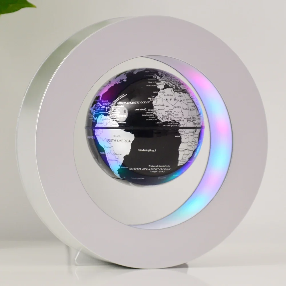 2023 Newly Product Floating Magnet Globe Levitating Rotation With LED Light