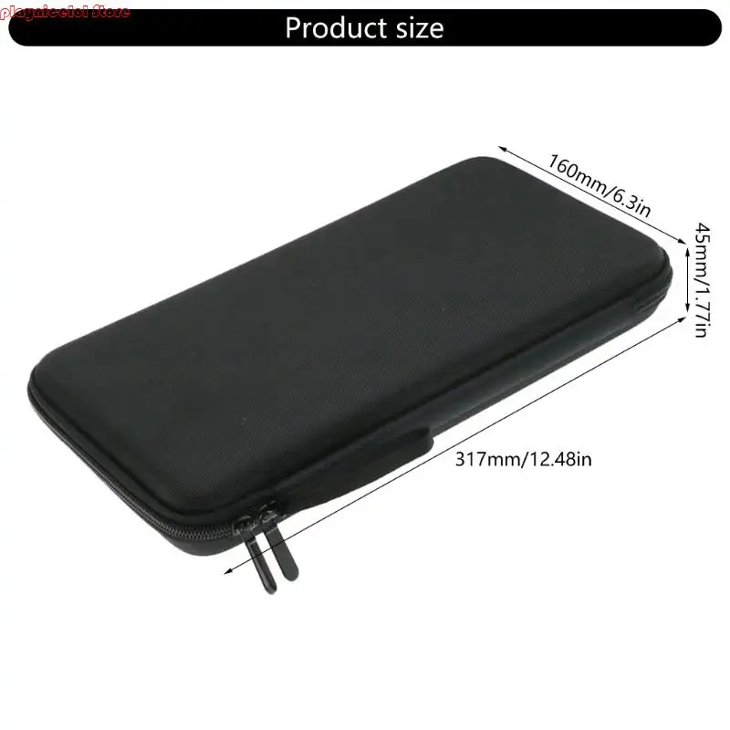 E8BA Hard Travel Reemplazo caja transporte para Rog Falchion Rx Bequeo perfil bajo teclados inalámbricos Mecánicos