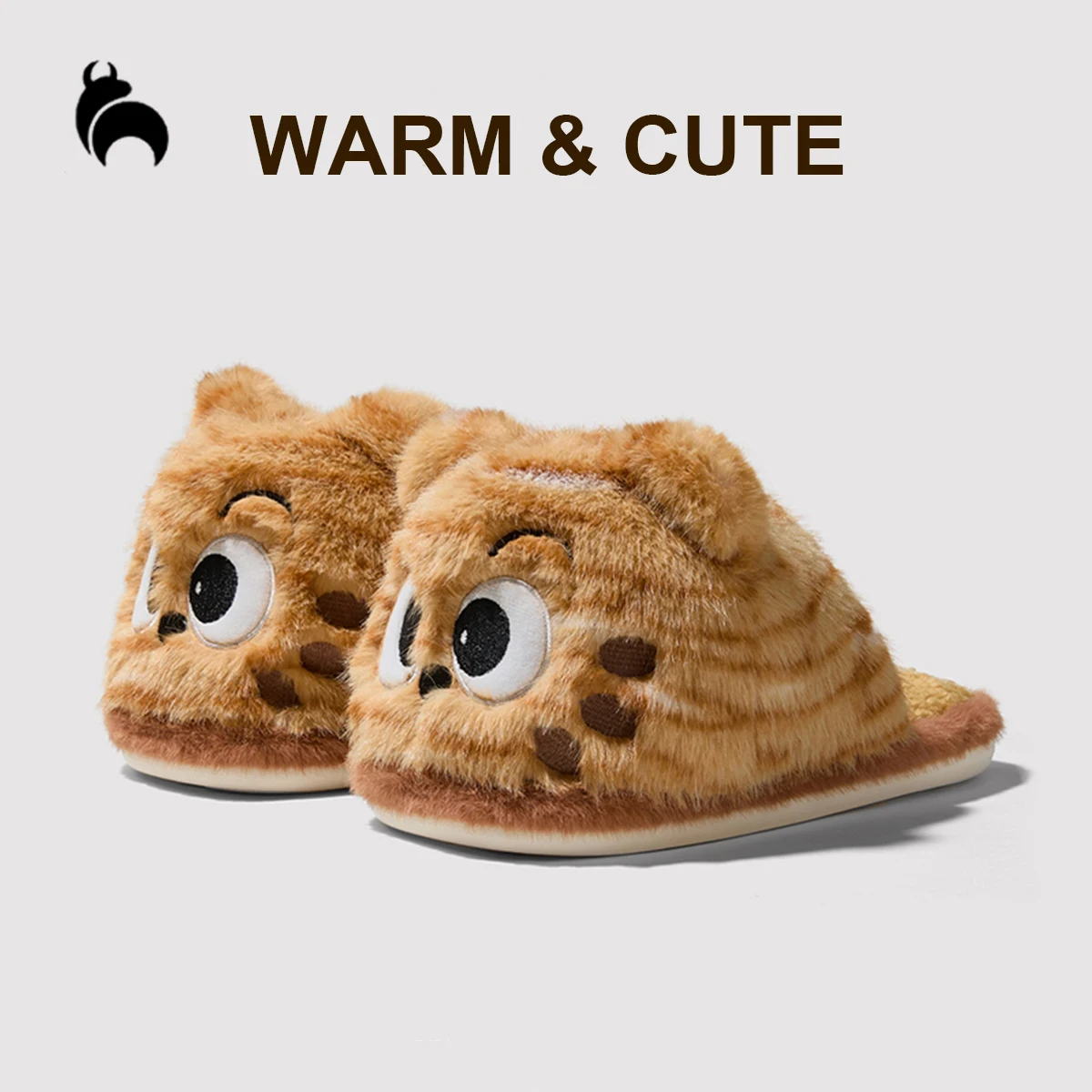 

Милые зимние домашние тапочки унисекс, теплые плюшевые домашние тапочки для женщин, тапочки с героями мультфильмов для спальни, домашняя обувь с завернутым носком
