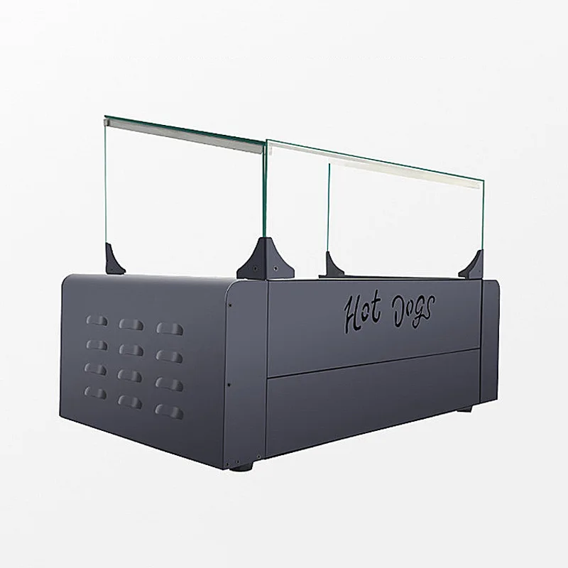 Máquina comercial de churrasco para cachorro-quente, máquina de torrefação, rolo, cachorro-quente