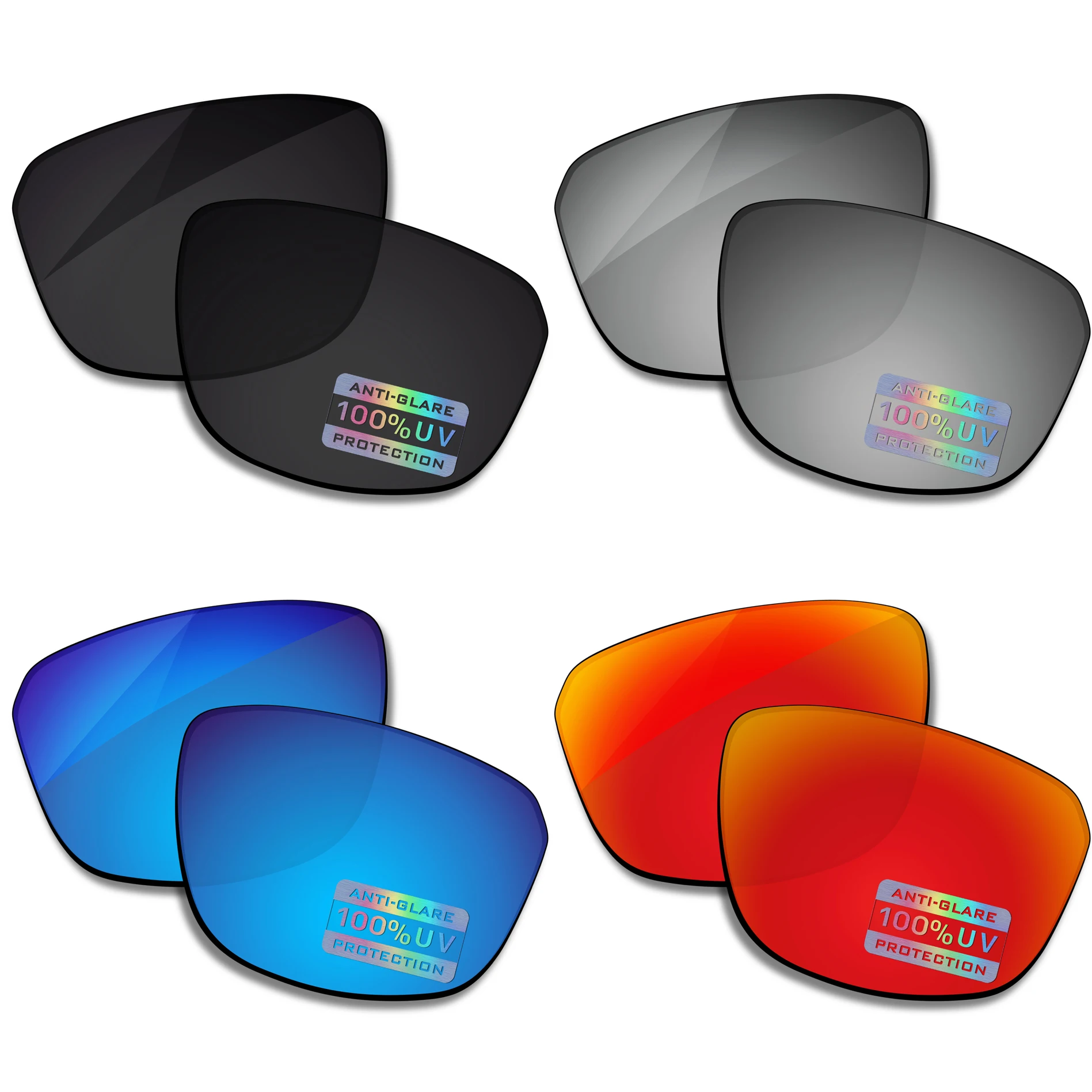 MYCOURAG Replacement Lenses for OAKLEY Split Shot OO9416 - 64mm Sunglasses UV400 Protection Multi-Color