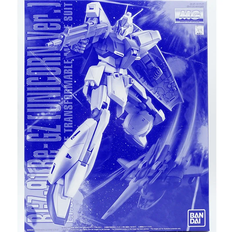Oryginalny model do składania Bandai MG Re-GZ RGZ-91 1/100 Anime Figurka Akcji Zabawki Kolekcjonerskie Ozdoby Prezenty Dla Dzieci