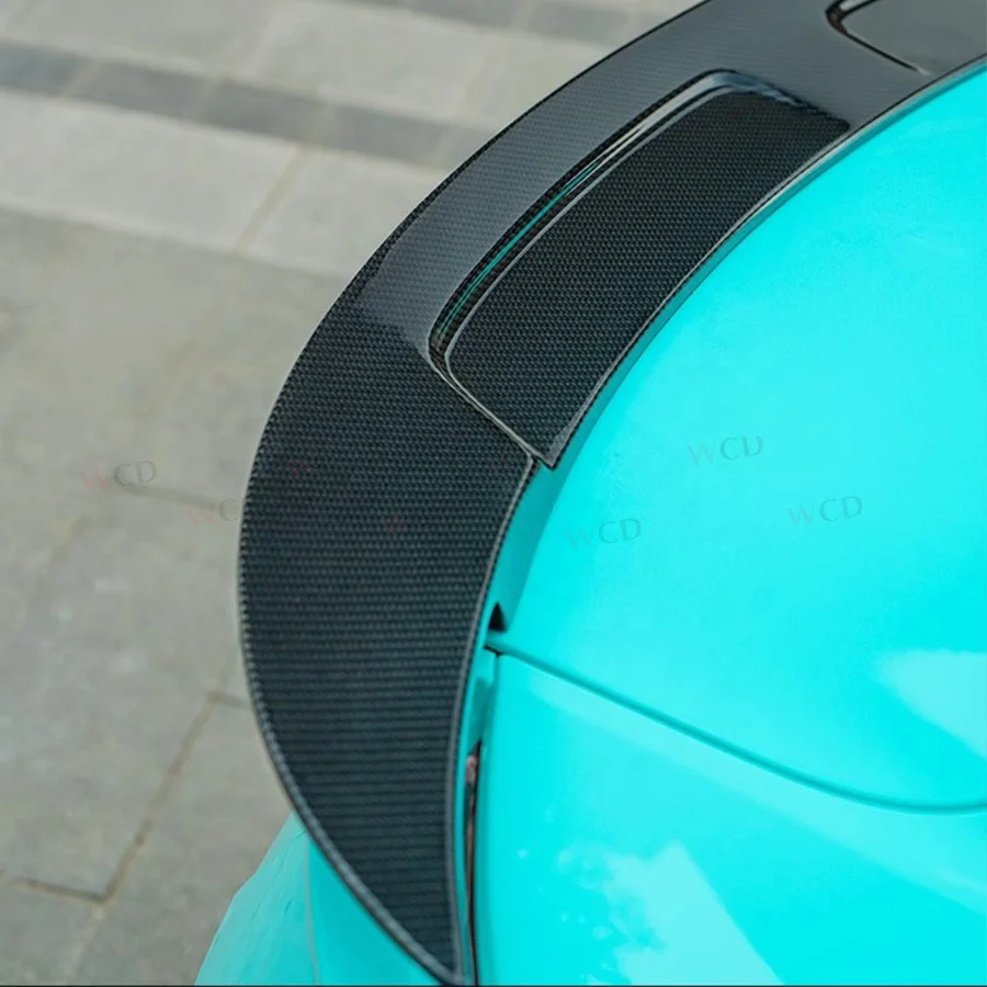 CMS Style Dry Carbon Fiber Rear Spoilers for Aston Martin DB11 Rear Trunk Lid Boot Tail Lip Spoiler Wing Body Kit