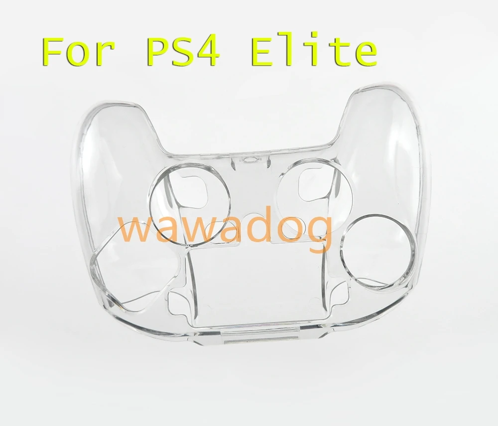 1set Für Controller Ultra Slim Fall 2,0 Elite Transparente Abdeckung Spiel Griff Kristall Shell Fall für PS4 DualSense